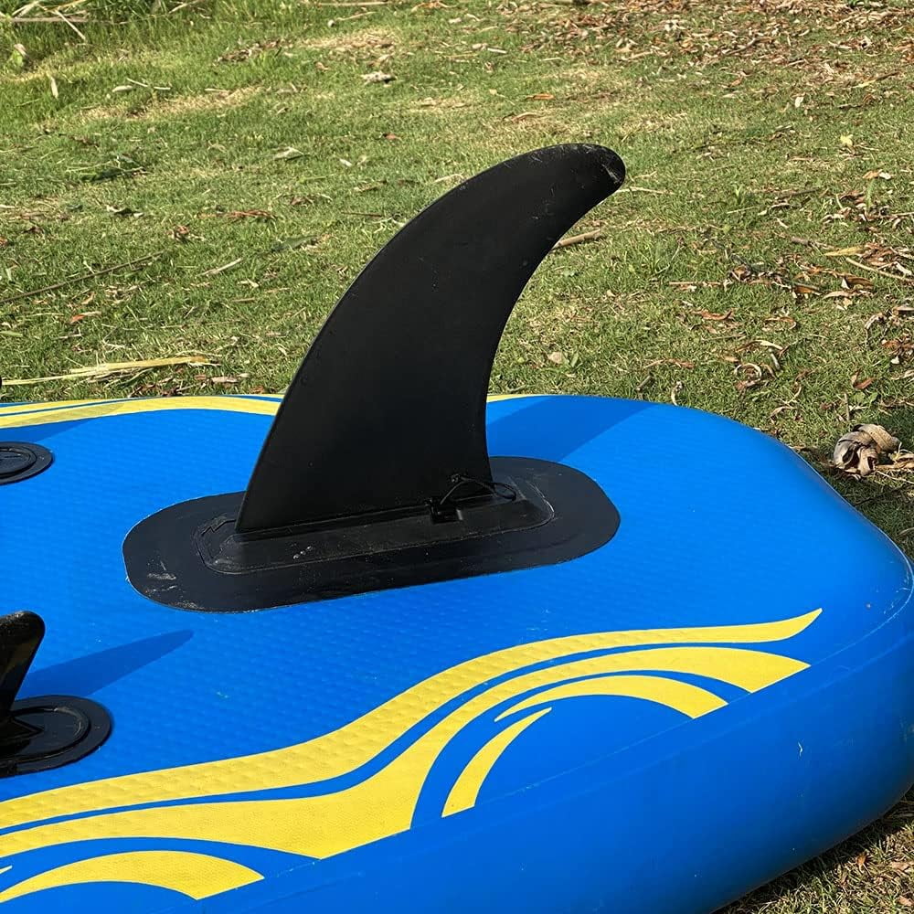 HEYTUR Surf & SUP Single Fin Detachable Center Fin for Longboard, Surfboard and Paddleboard Replacement Quick Fin
