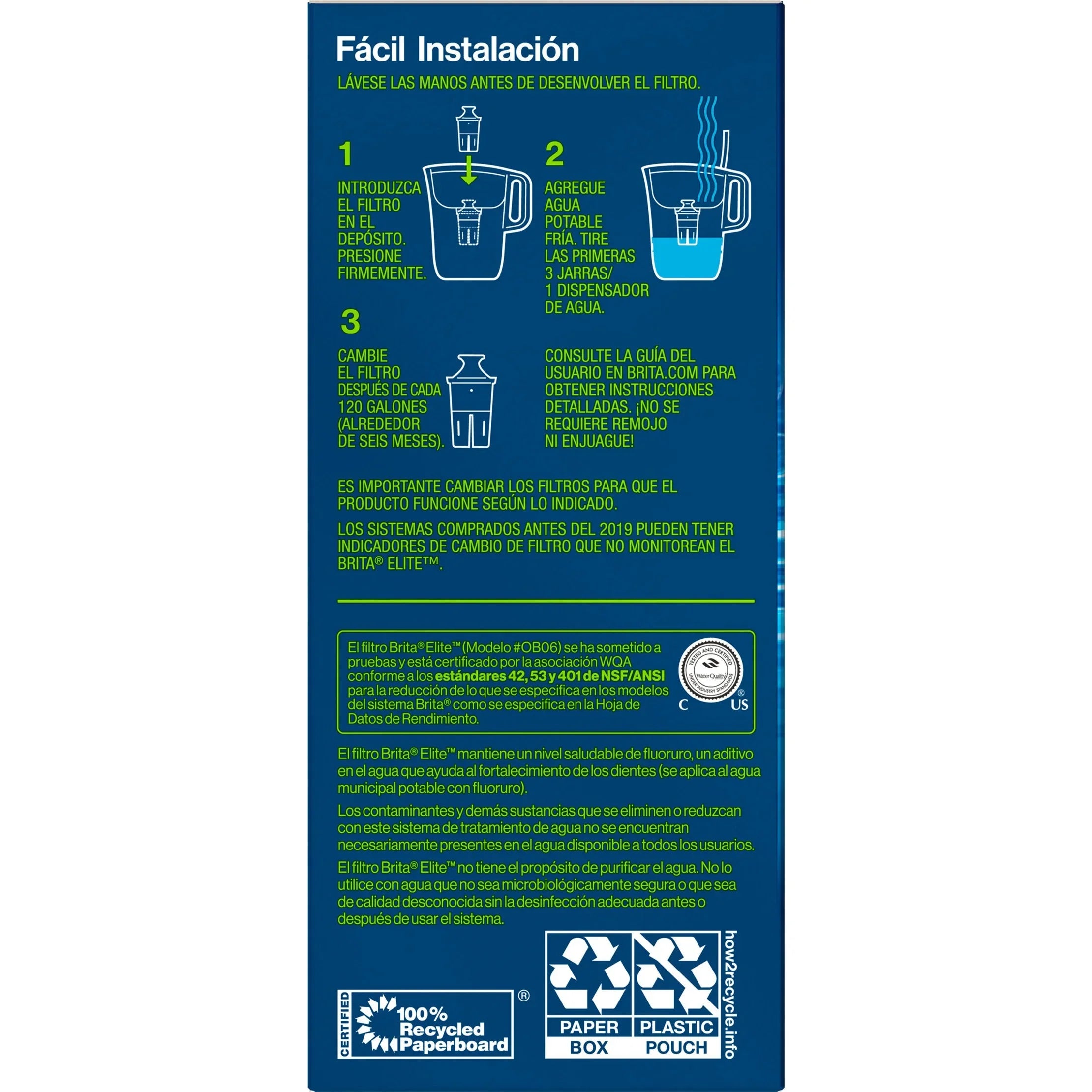 2ct Elite Replacement Water Filter for Pitchers and Dispensers