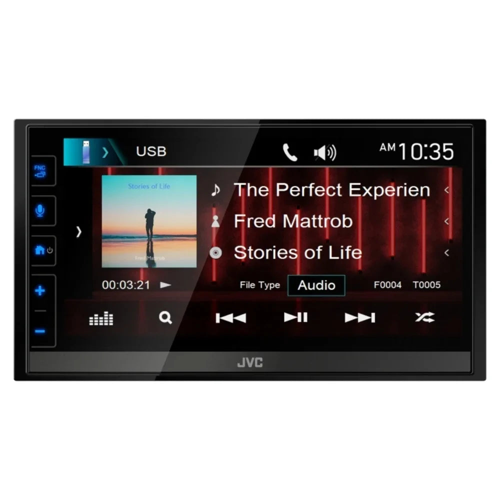 New JVC KW-M780BT 6.8" Double-DIN Digital Multimedia Receiver with Backup Camera