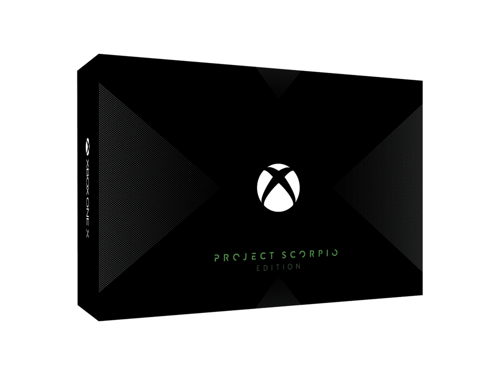 Restored Microsoft Xbox One X Project Scorpio Edition 1TB Gaming Console (Refurbished)