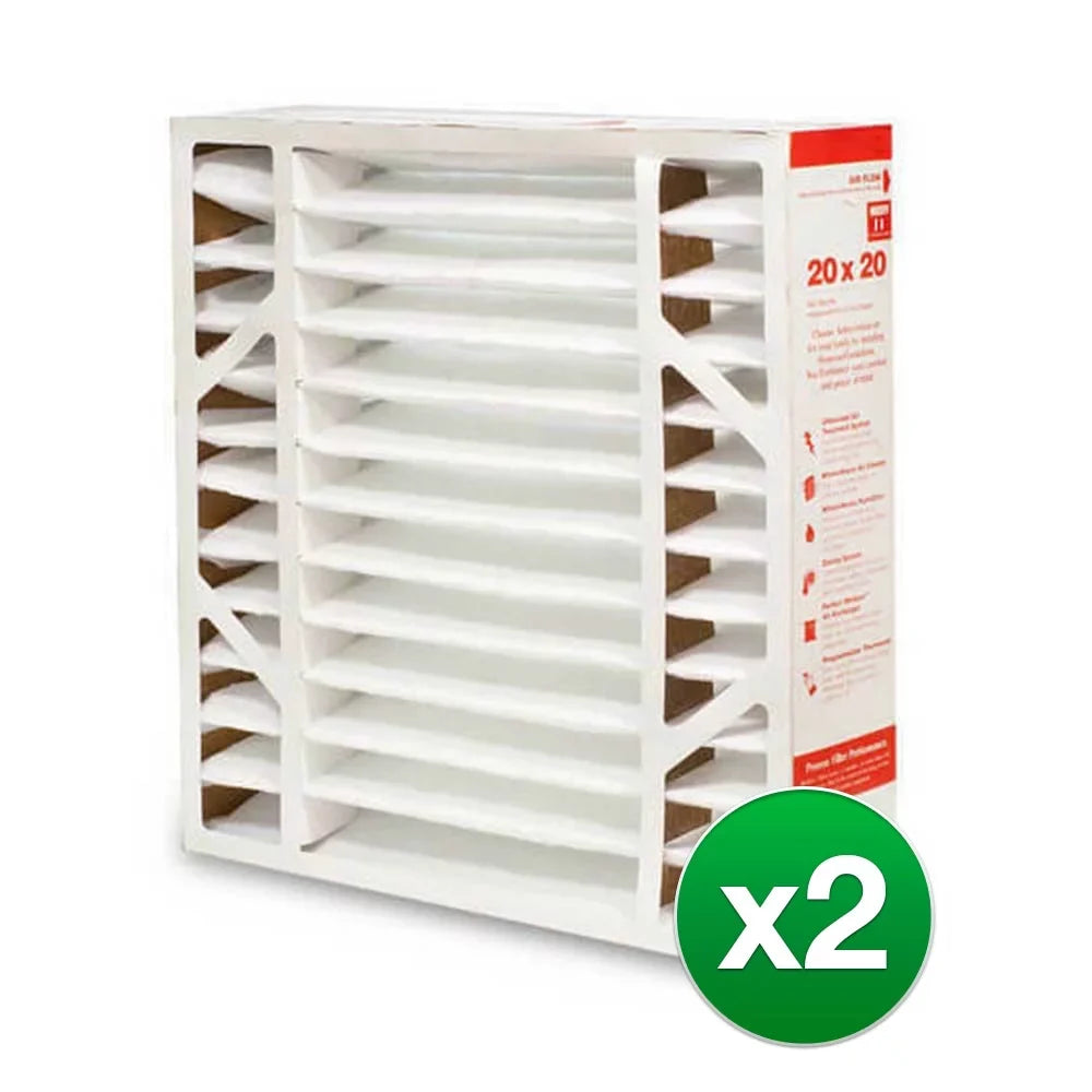 Replacement Air Filter for Honeywell FC100A1011, 20 x 20 x 5 MERV 11 (2-Pack)