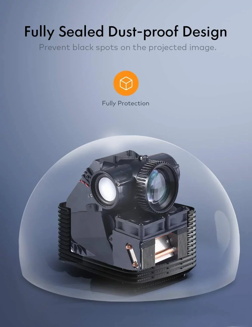 APEMAN LC450 Mini Portable Projector ,LCD Home Theater Support 1080P,120 inch Screen, 50000Hrs