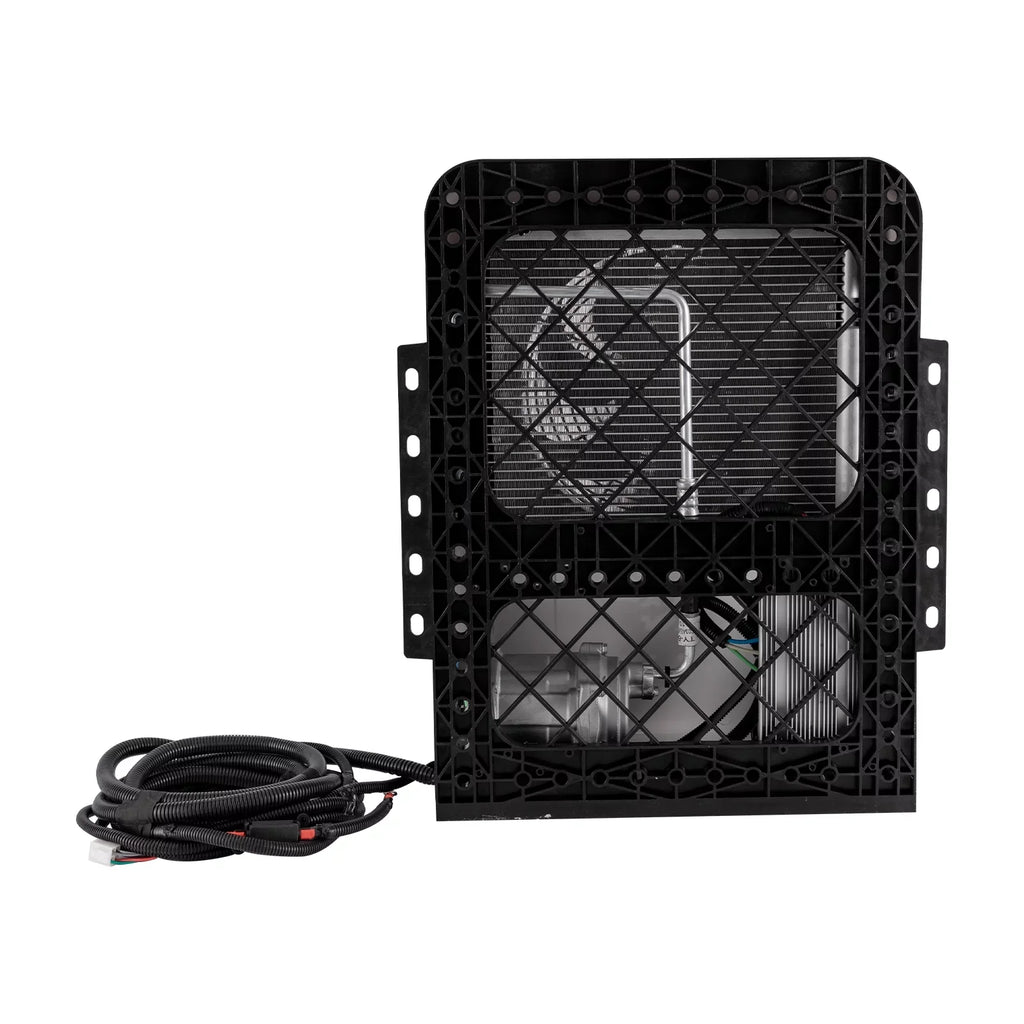 Aiqidi DC 12V Truck Cab Air Conditioner Split, Universal Truck Caravan Car RV Split AC System Unit, 800W, 6800BTU, 1000-3000RPM