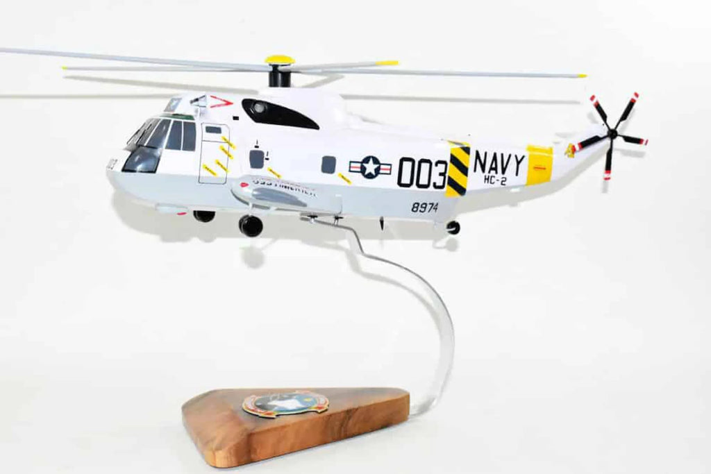Sikorsky® SH-3 SEA KING™, HC-2 Fleet Angels (1974), 16 Mahogany Scale Model