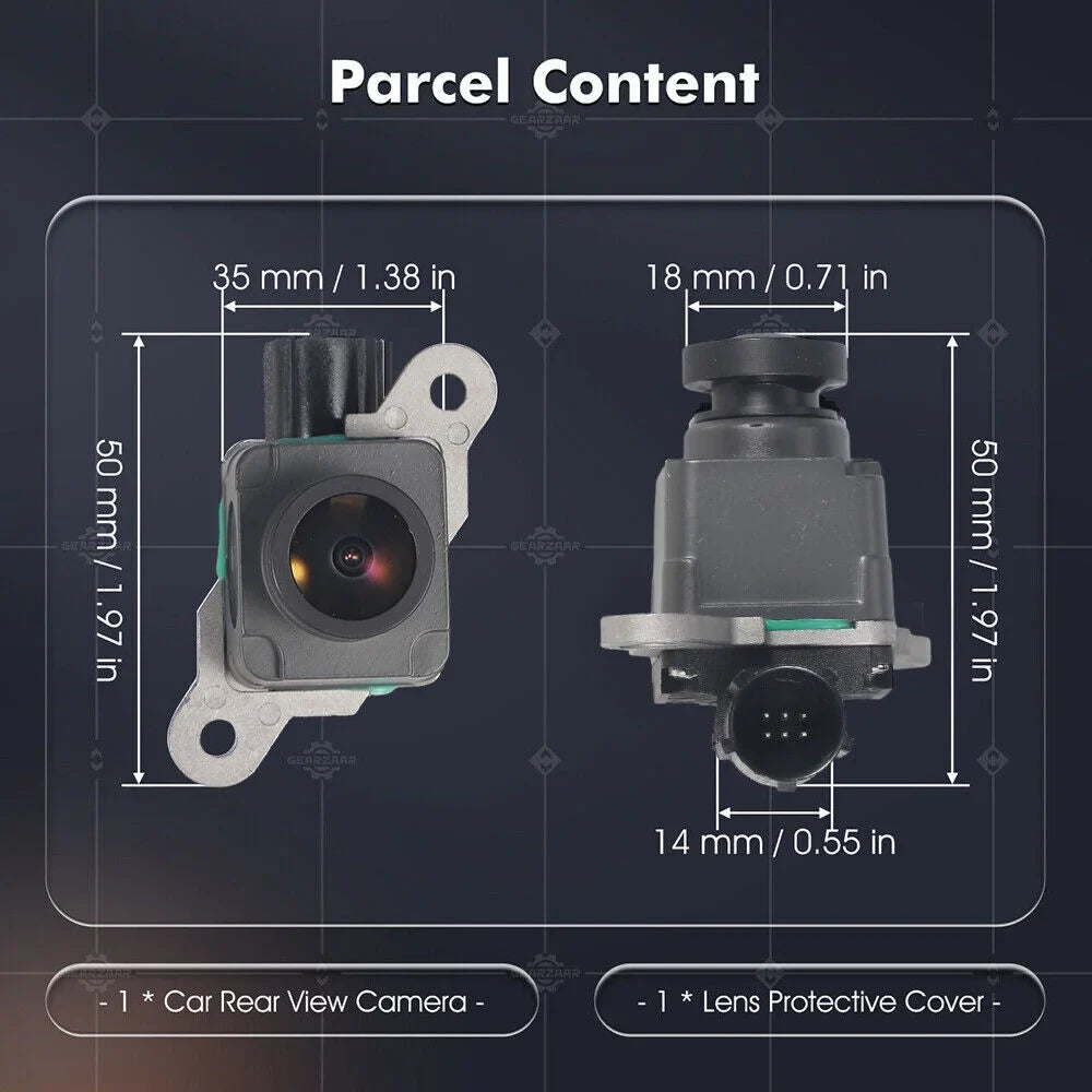 High Standard Rear View Camera For Dodge RAM With 170° View Angle IP67 Waterproof Easy Installation