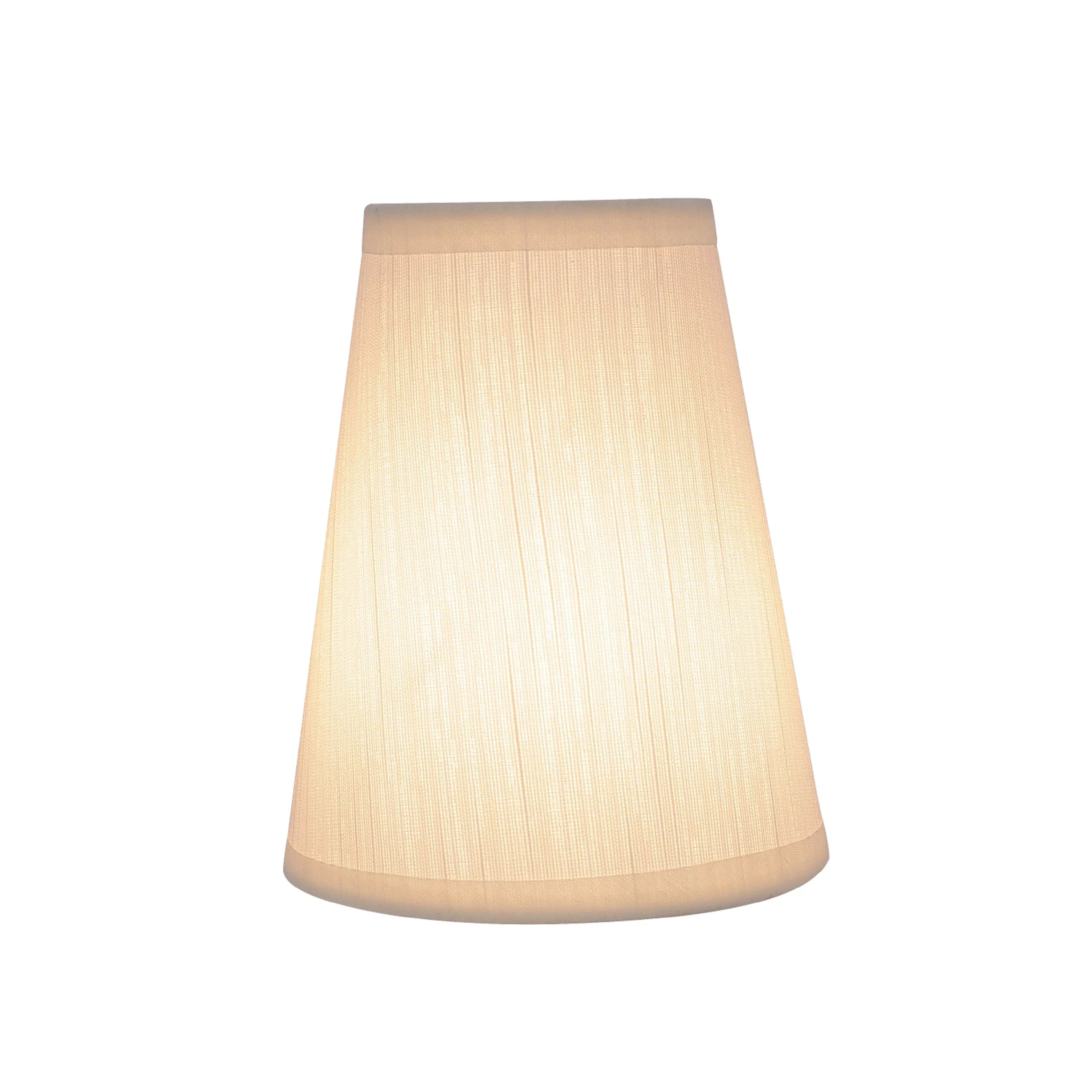 Aspen Creative Corporation 4'' Fabric Empire Candelabra Shade (Set of 6)