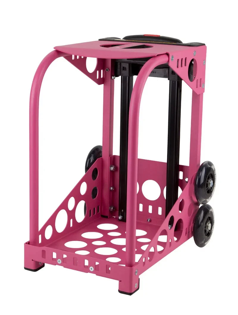 Zuca 18" Sport Bag - Persimmon with Black/Pink Seat Protection (Pink Frame)