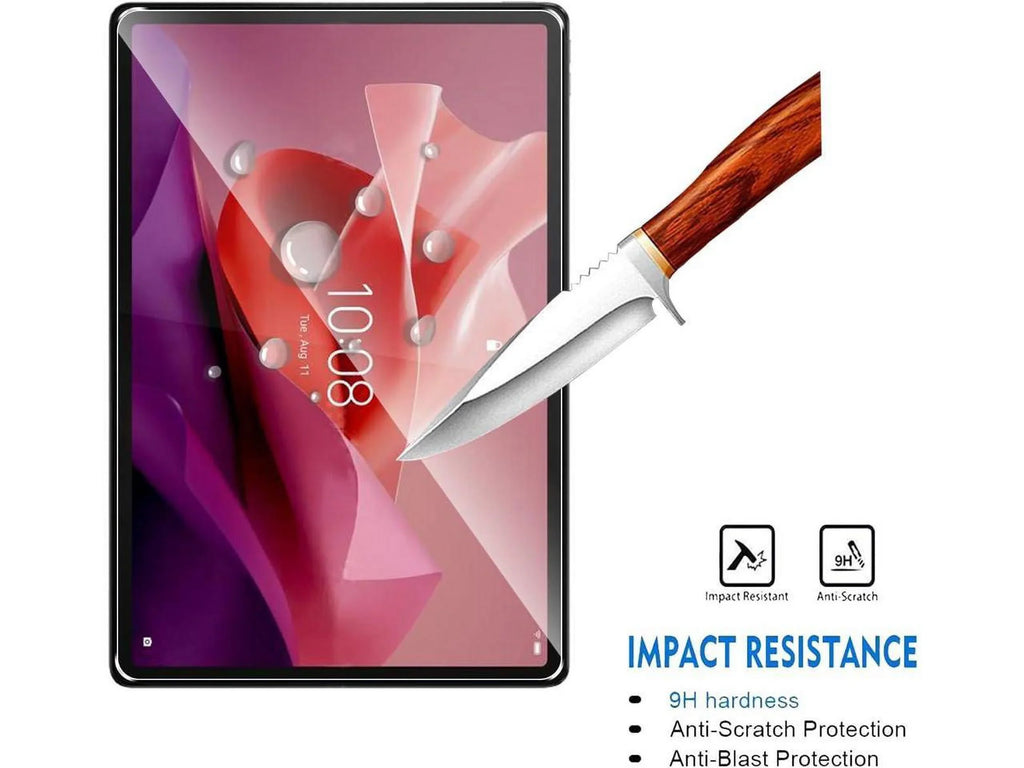 [2-Pack] Screen Protector for Lenovo Tab P12 / Lenovo Xiaoxin Pad Pro 12.7 inch Tempered Glass Screen Protector Film, S Pen Suitable Anti-Fingerprint, Anti-Scratch
