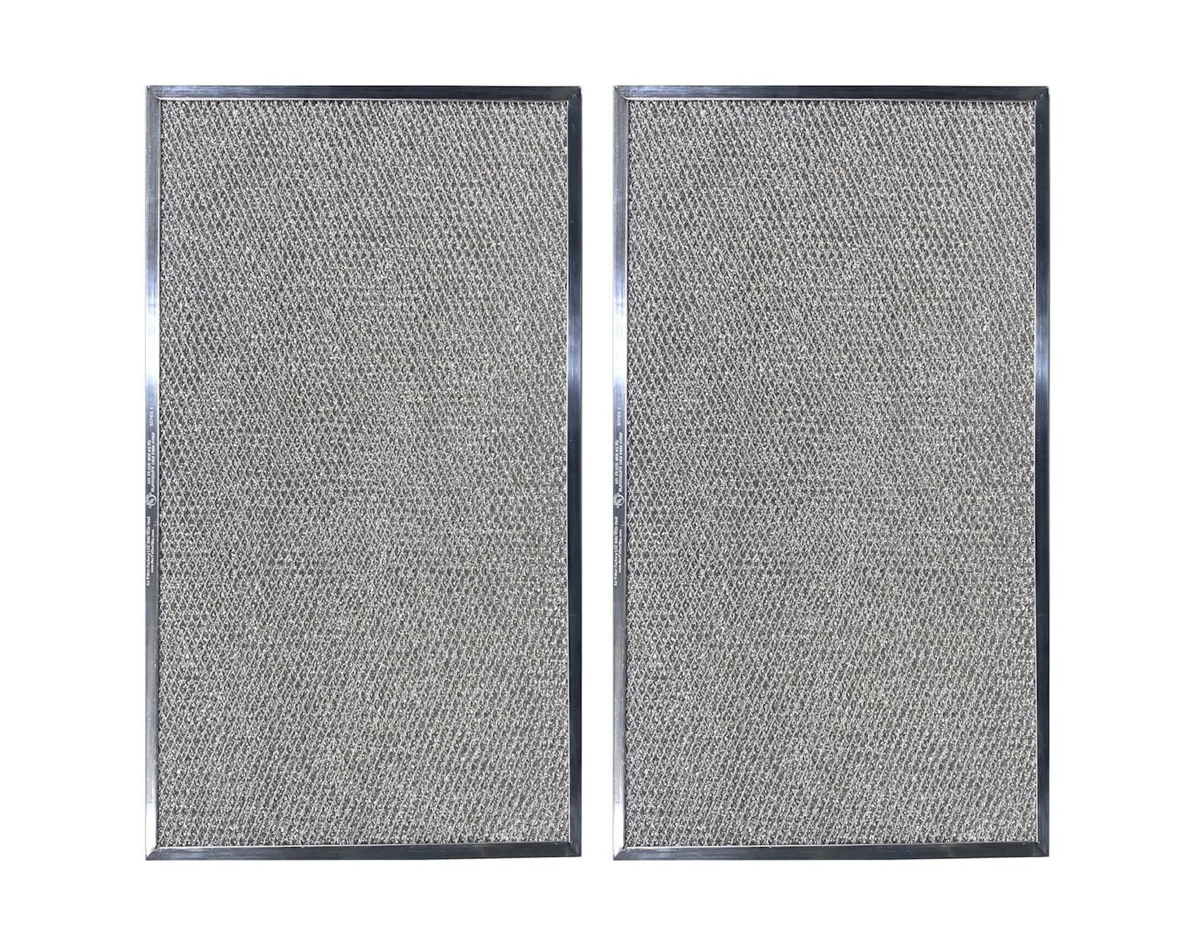 2-Pack 123324‐004, 123324004, TRN123324004 Matching with Trion Aluminum Furnace HVAC Pre/Post Filters By Air Filter Factory