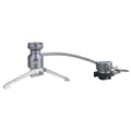 CAMPINGMOON Portable Camping Stove Connector, Tripod Butanes Canister Adapter Cooking Equipment for Camping