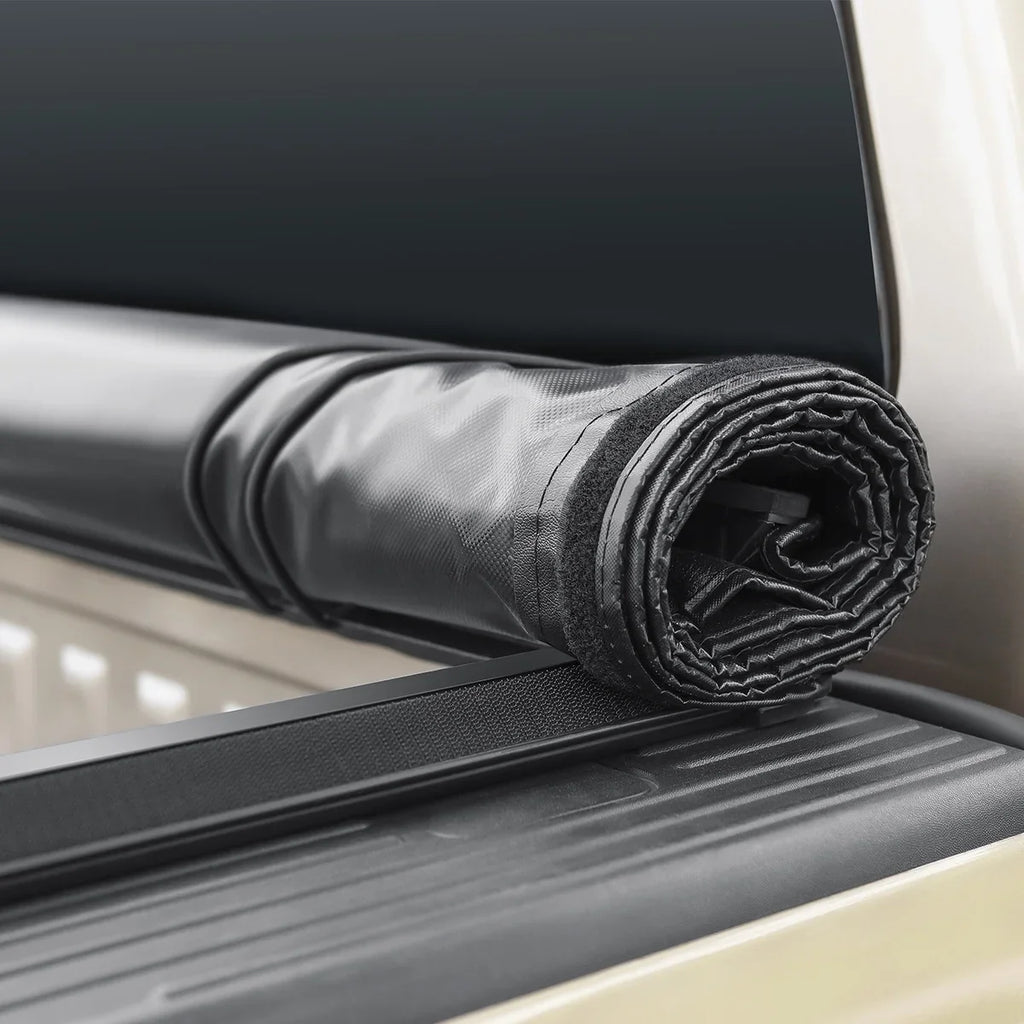 Auto Drive WMT-RU-56001 Soft Roll up Truck Bed Tonneau Coating Fits 2022-23 Toyota Tundra (Excl. Trail Edition) 5'6" Bed (66.7")