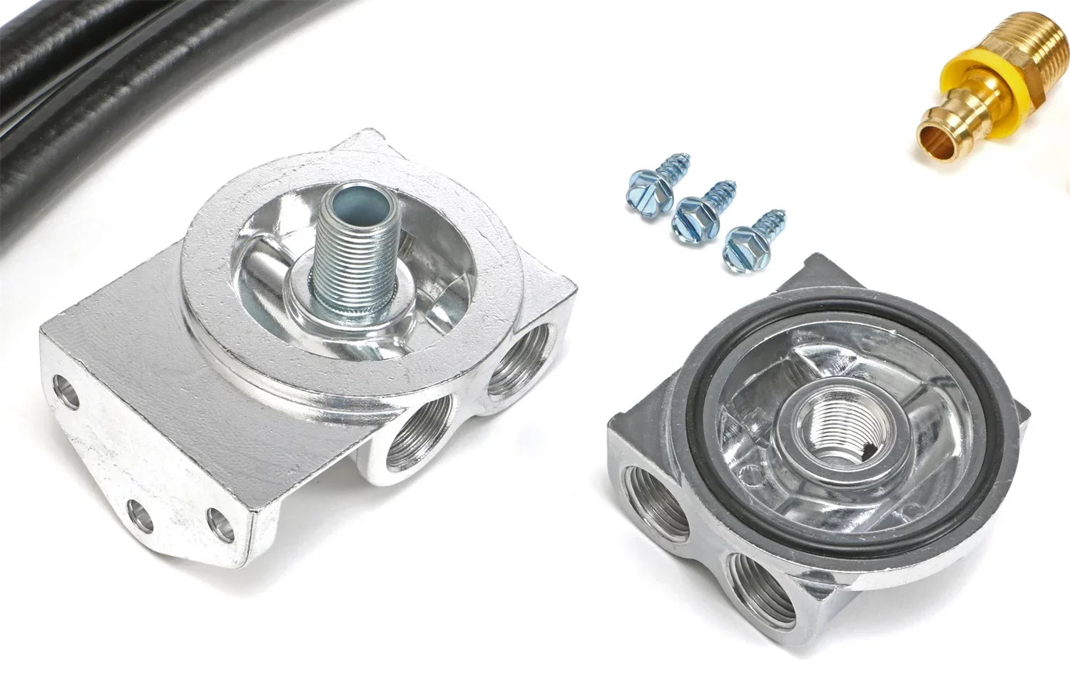 Trans-Dapt Performance Products 1813 Single Oil Filter Relocation Kit