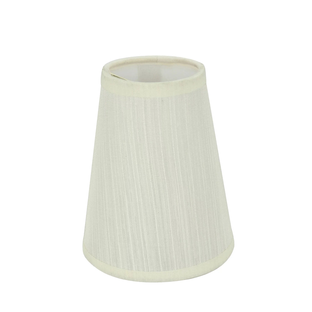 Aspen Creative Corporation 4'' Fabric Empire Candelabra Shade (Set of 6)