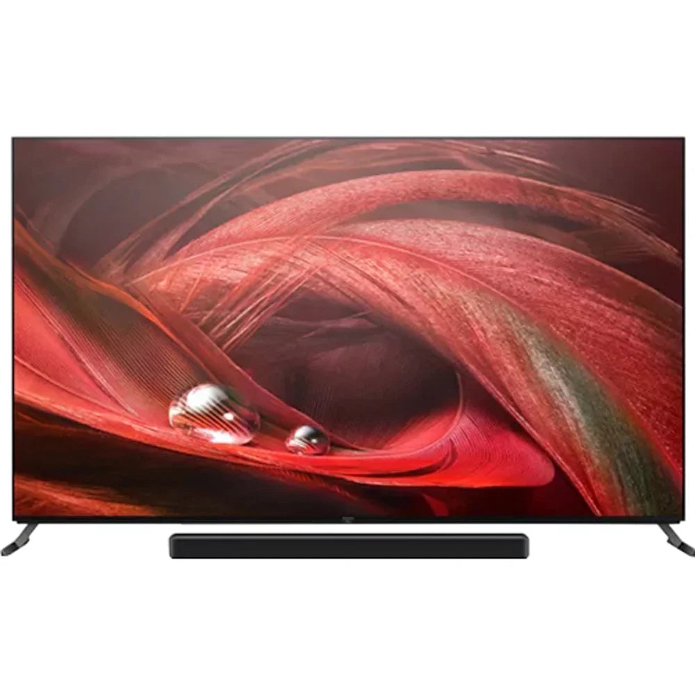 Sony XR85X95J 85 inch X95J 4K Ultra HD Full Array LED Smart TV 2021 Bundle with Deco Home 60W 2.0 Channel Soundbar, 37"-100" TV Wall Mount Bracket Bundle and 6-Outlet Surge Adapter