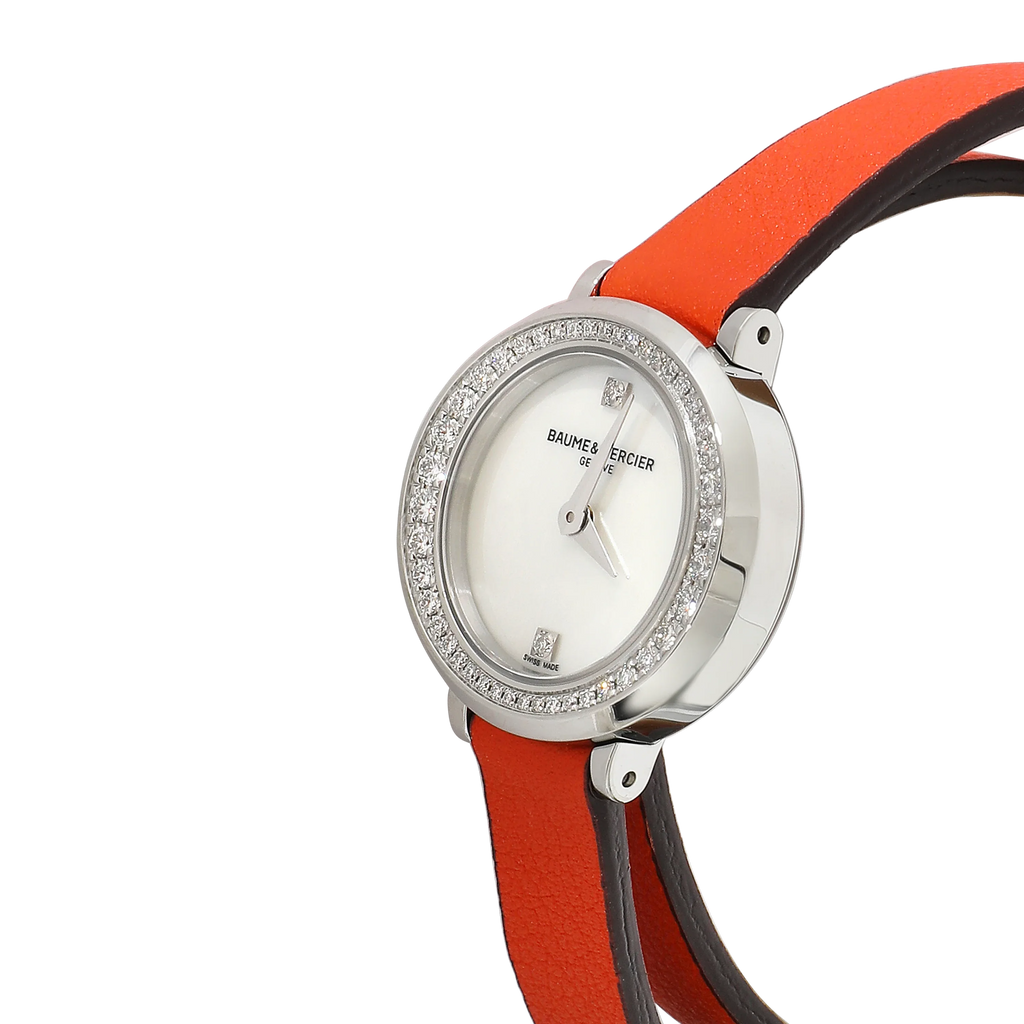 Baume & Mercier Promesse MOA10290 Women's Watch in Stainless Steel Pre-Owned