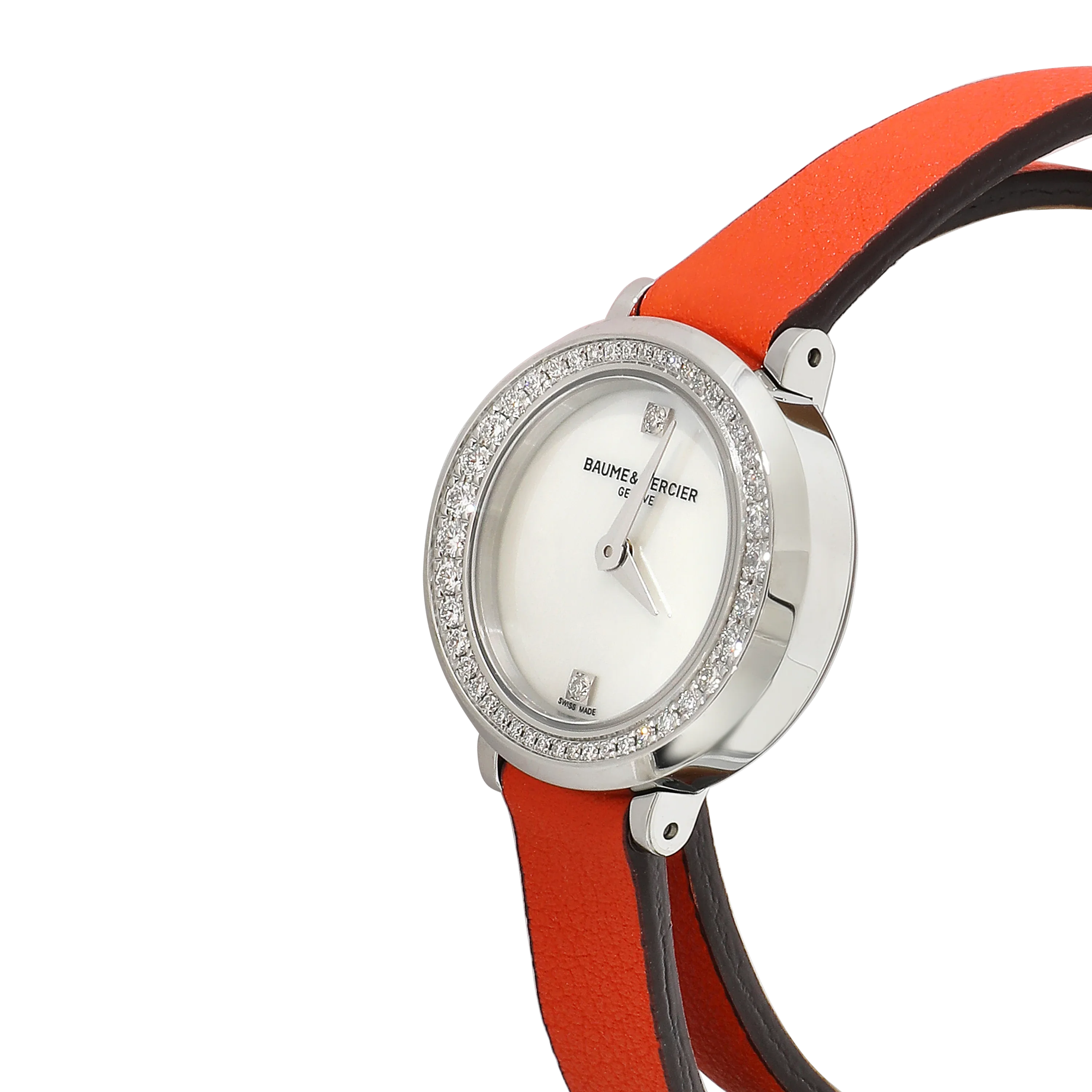 Baume & Mercier Promesse MOA10290 Women's Watch in Stainless Steel Pre-Owned