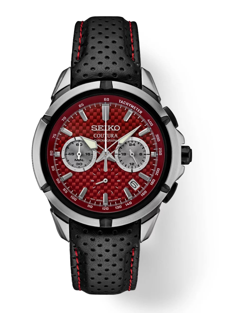 Seiko Coutura Collection Quartz chronograph Mens Watch SSB435