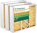 Filterbuy 20x22x5 MERV 11 Pleated HVAC AC Furnace Air Filters for Amana, Goodman, and Nordyne (3-Pack)