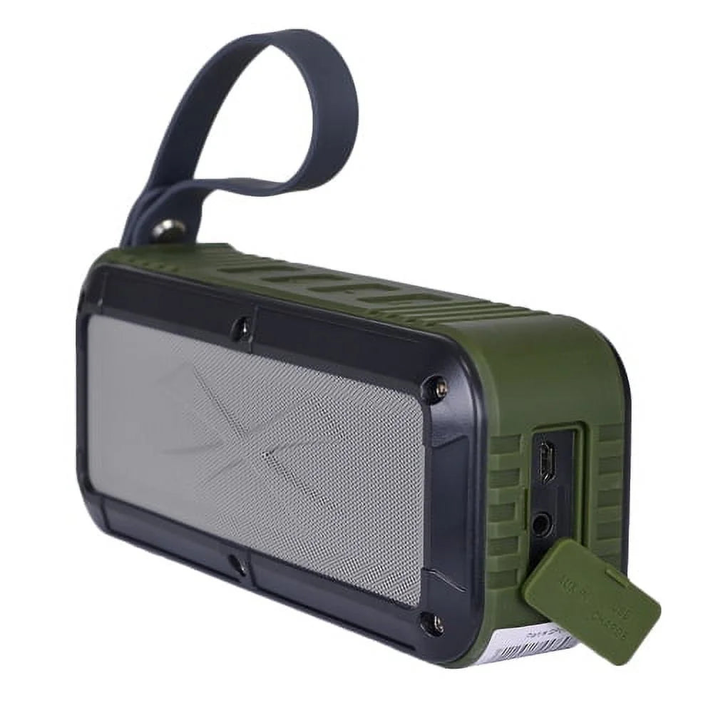 Restored Logisys SP608MG Bluetooth Wireless Waterproof Rechargeable Speaker W/3.5Mm Aux (Refurbished)