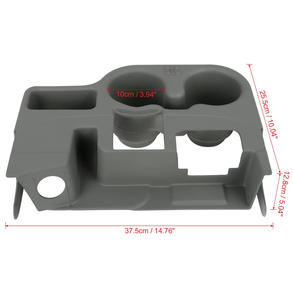 Car Center Console Cup Holder Gray for Dodge for RAM 1500 2008-2010