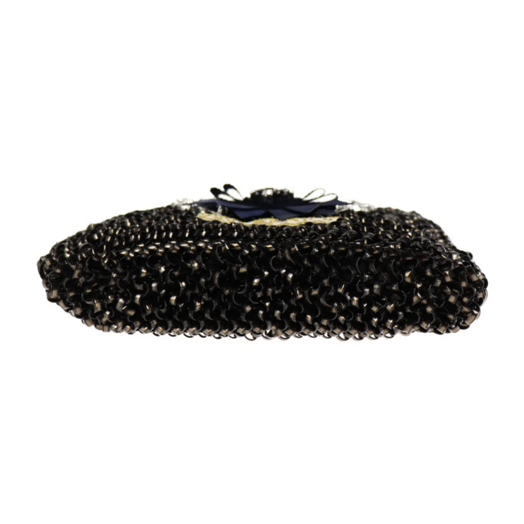 Pre-Owned ANTEPRIMA Anteprima Clutch Bag PVC Wire Bijou Black Series 3WAY Second Handbag Shoulder (Good)