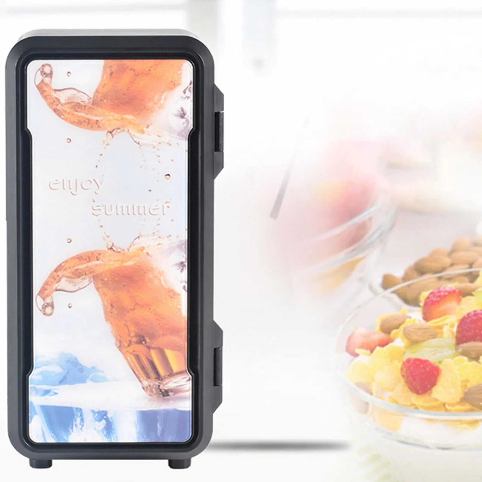 Personal Mini USB Fridge , coffee with water Milk and Warmer, Makeup Fridge, for Home Bedroom Office Car Dorm