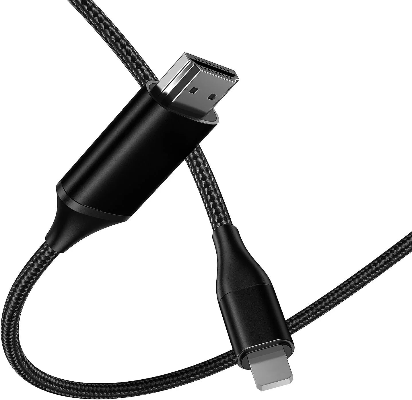 HDMI Cable for iPhone 2m Upgraded 1080P HDTV HDMI Cable Adapter Connector Digital AV Video Sync Screen Matching