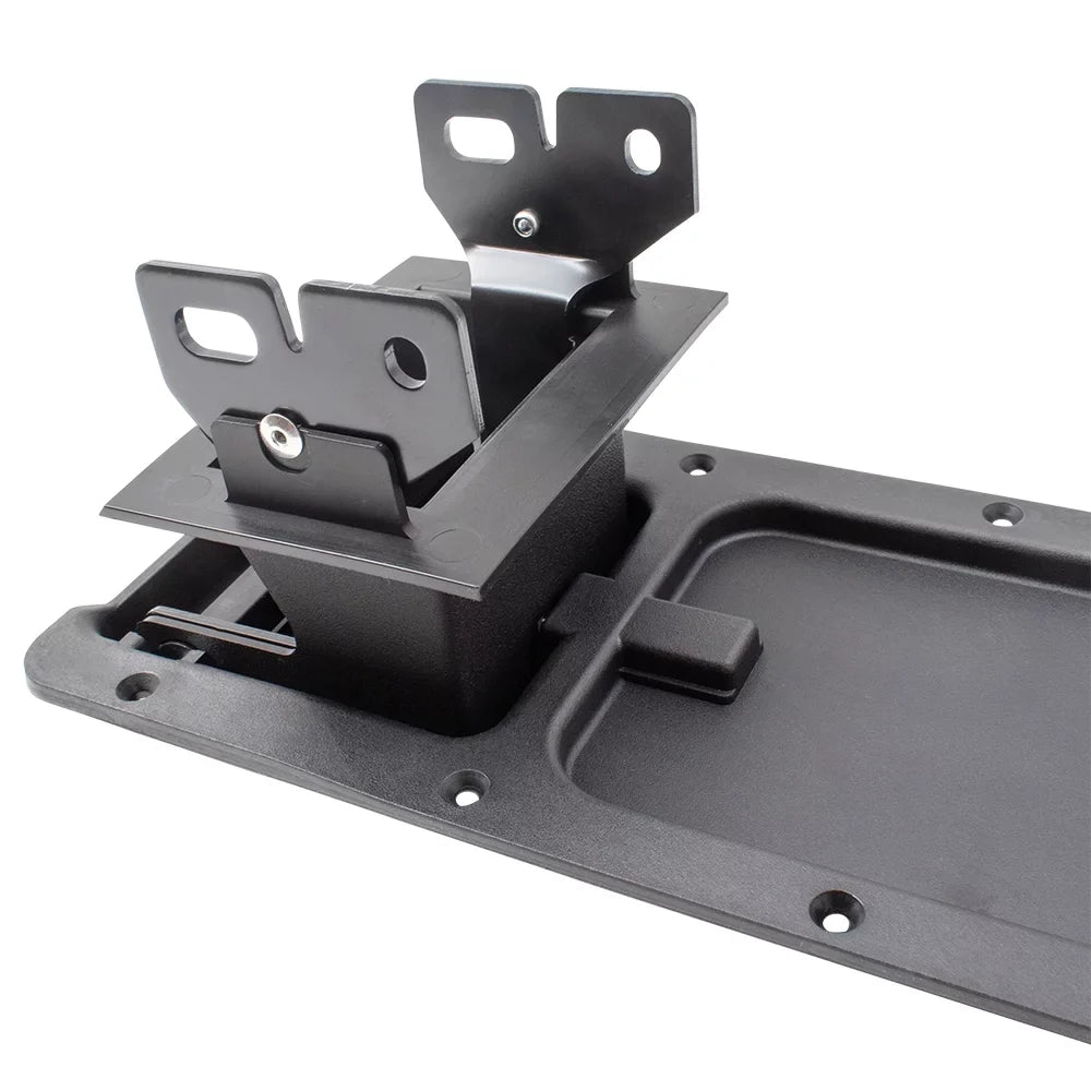 Brock Replacement Black Full Center Console Armrest Repair Kit Base & Hinges Matching with 04-11 Ranger Pickup Truck 3L5Z 10047A20 AAB