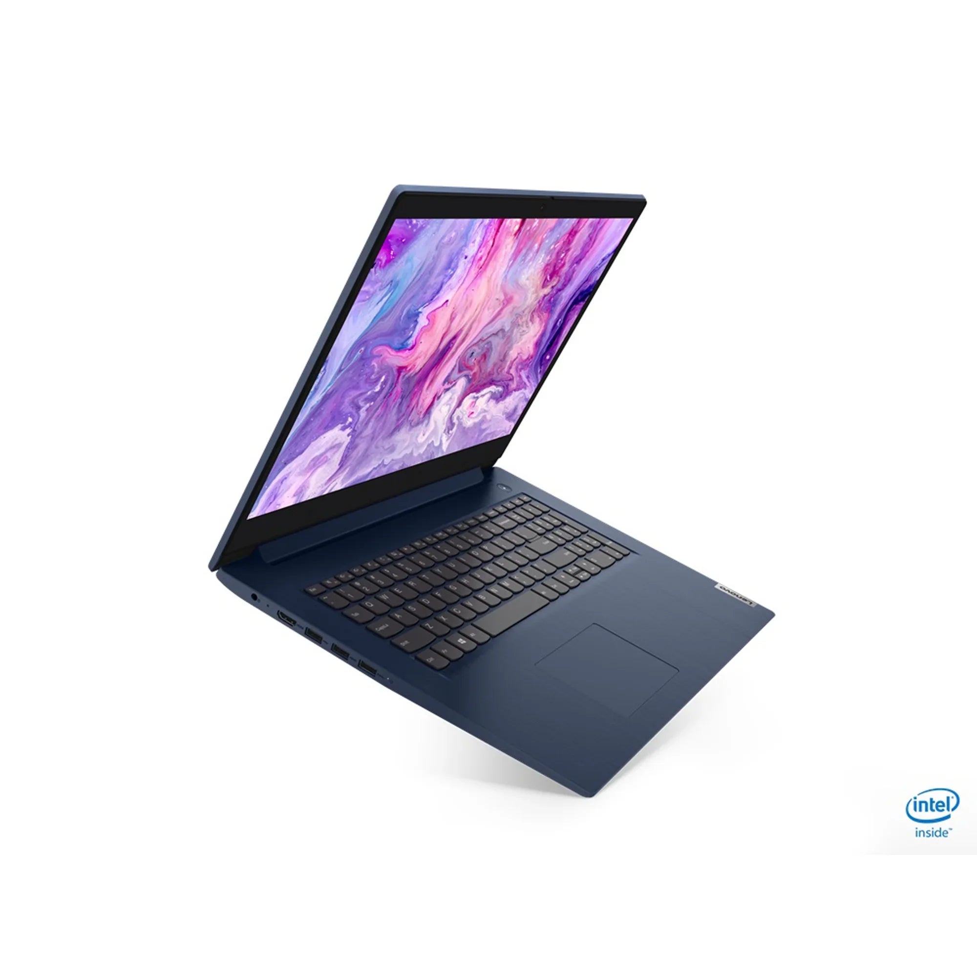 Lenovo IdeaPad 3 17IIL05 17.3" FHD Laptop, Intel Core i5-1035G1, 8 GB DDR4, Intel UHD Graphics, 256 GB SSD, Windows 10 Home 64, Abyss Blue. 81WF000QUS