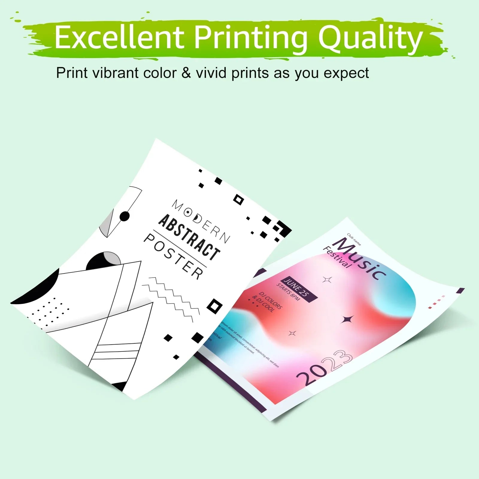 GREENCYCLE 62XL Ink Cartridges Replacement for HP High Yield 62 XL Fitting with Envy 5540 5640 5660 7644 7645 OfficeJet 5740 8040 OfficeJet 200 250 (6 Tri-Color)
