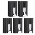 EBL 5-Pack Rechargeable Doorbell Replacement Battery Fitting with Ring Video Doorbell 2/3/3 Plus/4, Spotlight Cam, Stick Up Cam, for Ring Doorbell Camera, Backup Batteries 6040mAh 3.65V