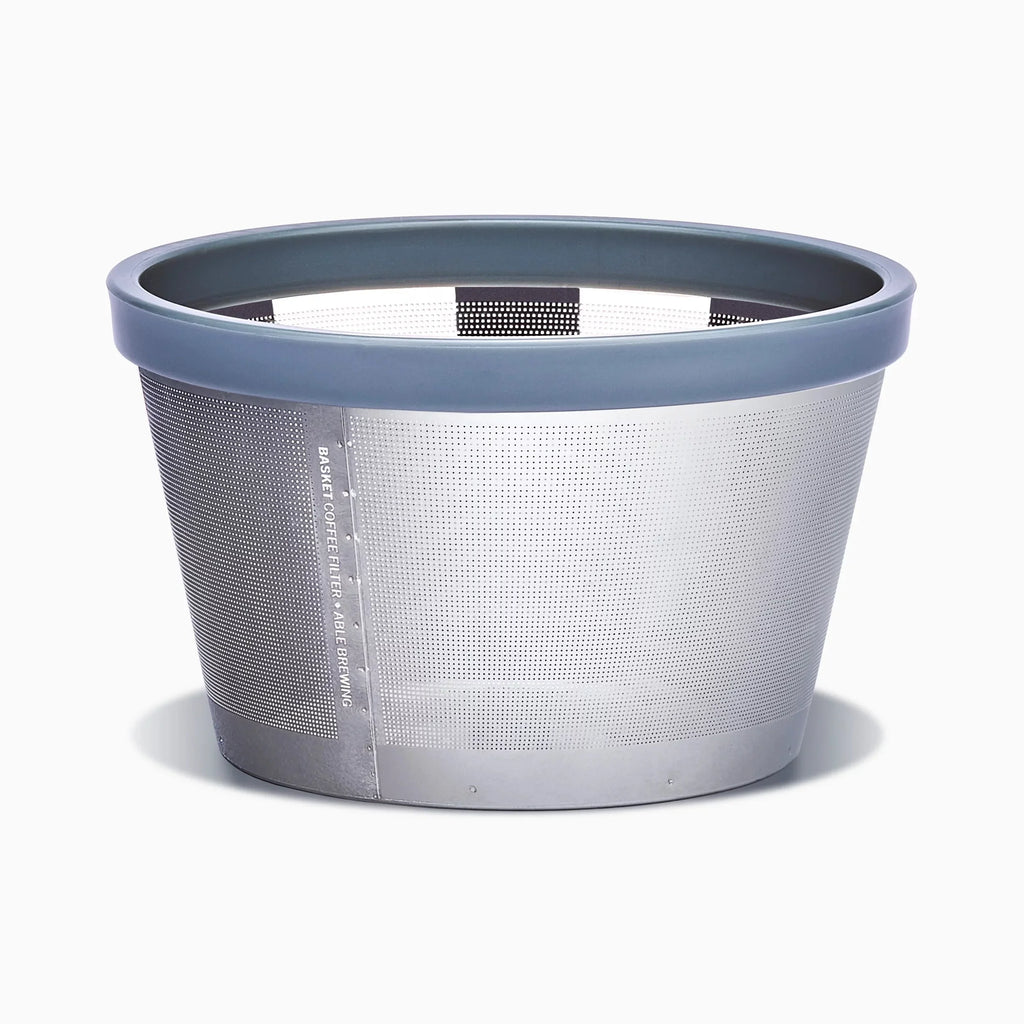 Able Basket: Reusable Stainless Steel Coffee Filter for 8-12 Cup Coffee Makers