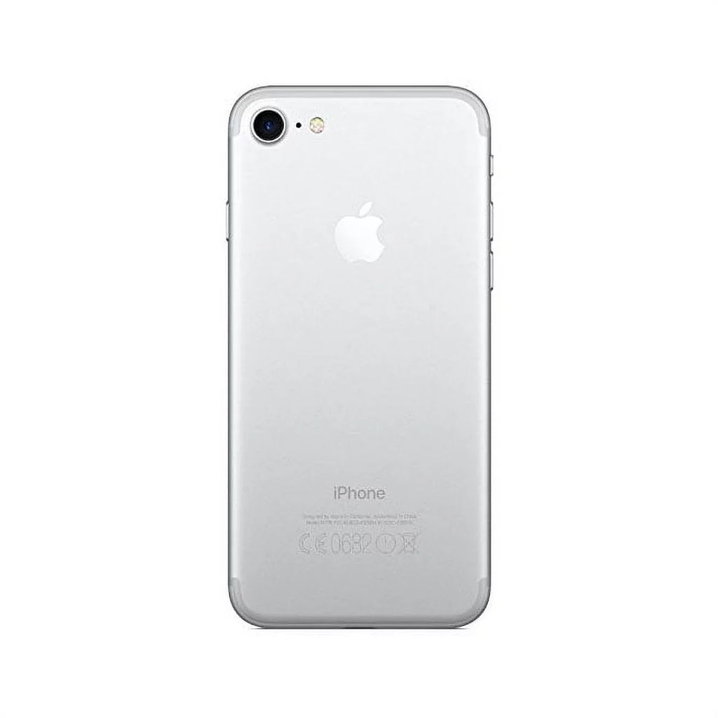 Restored Apple iPhone 7 A1660 (Fully Unlocked) 32GB Silver (Grade A+) w/ Wireless Earbuds (Refurbished)