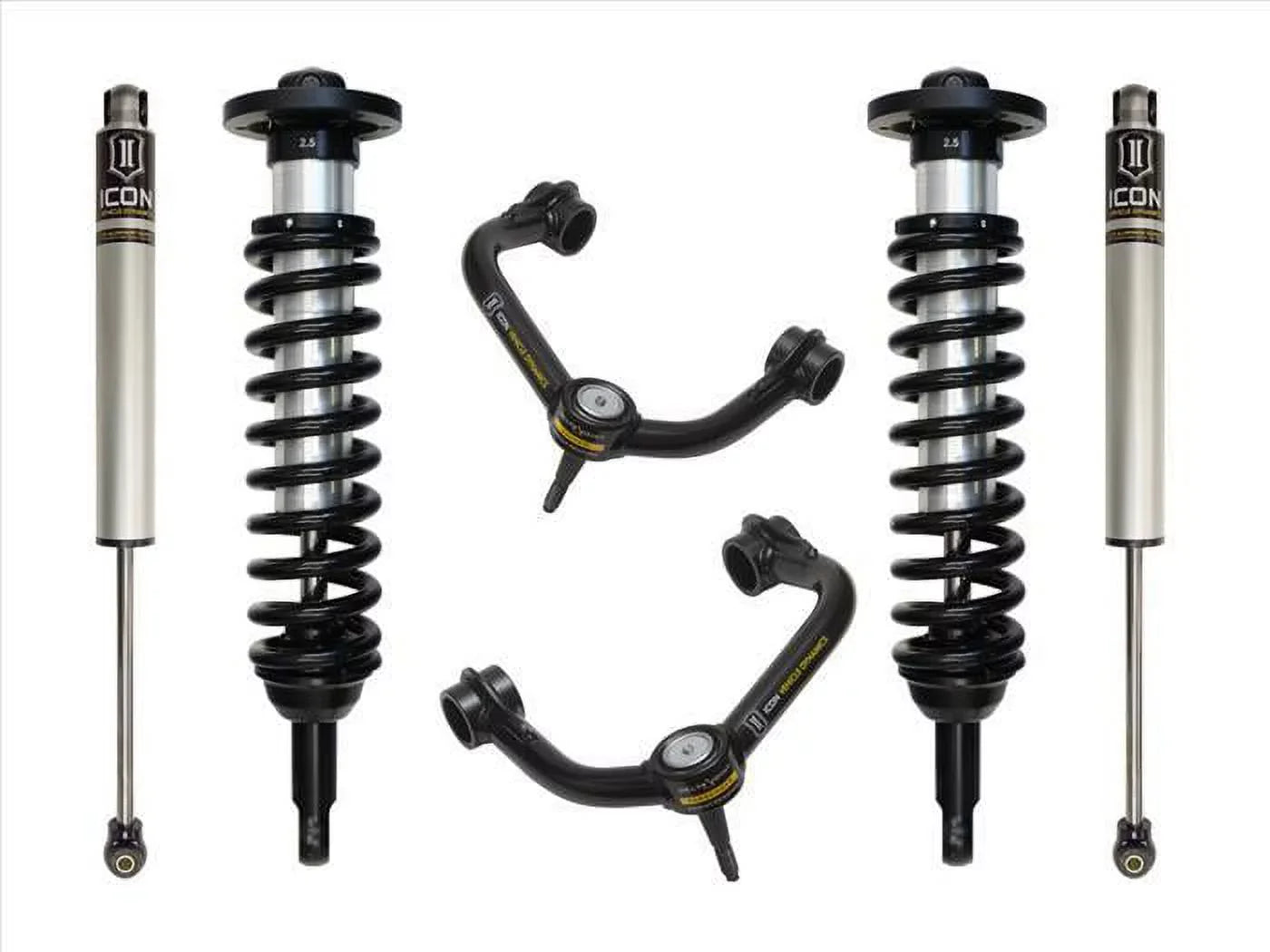 ICON Vehicle Dynamics 2009-2013 Fits Ford F150 4wd 0-2.63" Lift Stage 2 Suspension System With Tubular Uca K93002T