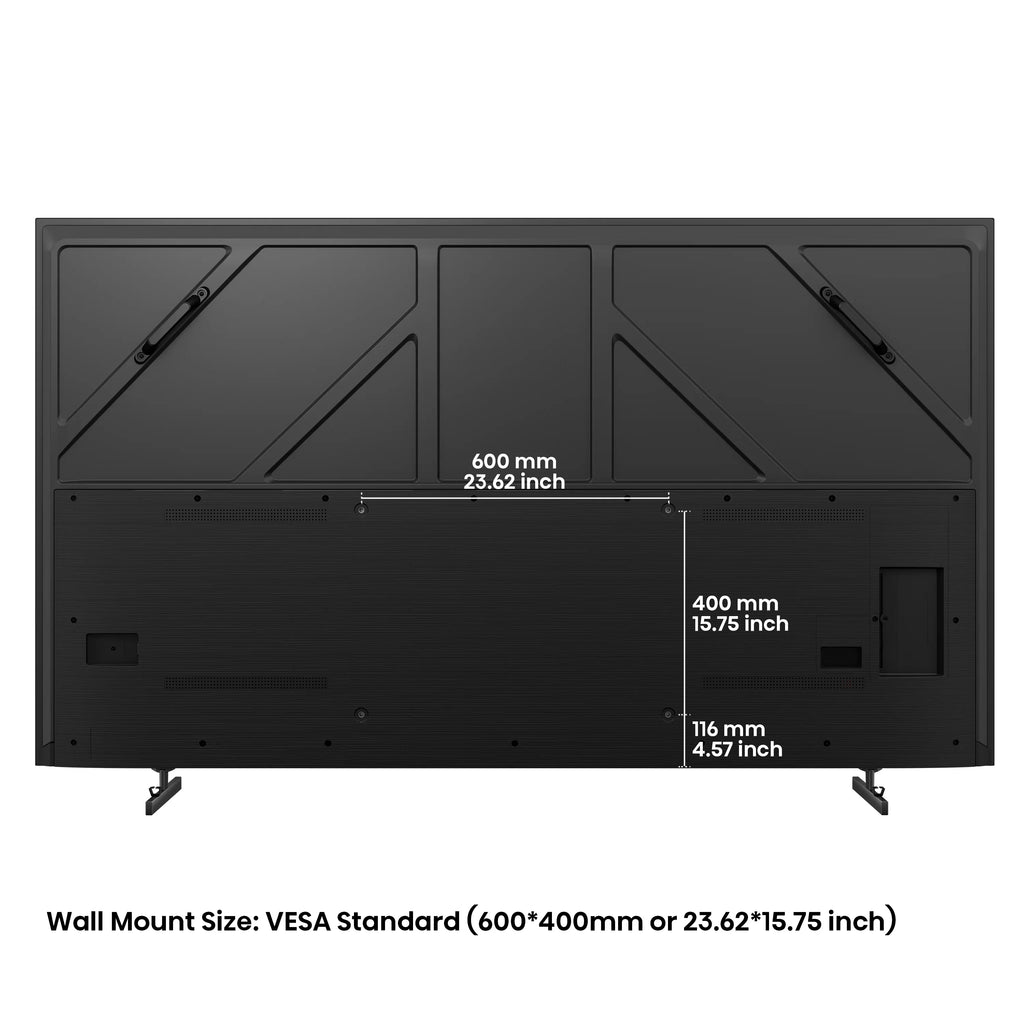 Hisense 85-Inch Class U6 Series Mini-LED ULED 4K UHD Google Smart TV (85U6N) - QLED Quantum Dot Color, Dolby Vision, Full Array Local Dimming, Game Mode Plus