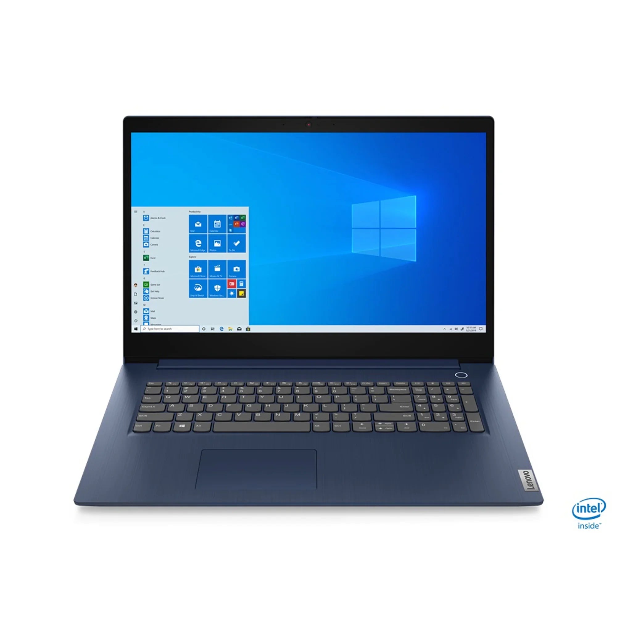 Lenovo IdeaPad 3 17IIL05 17.3" FHD Laptop, Intel Core i5-1035G1, 8 GB DDR4, Intel UHD Graphics, 256 GB SSD, Windows 10 Home 64, Abyss Blue. 81WF000QUS