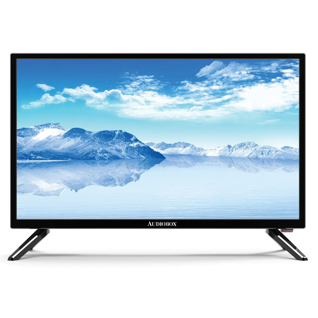 Audiobox TV-24D 24-In. 1366 x 768 HD Widescreen Portable TV/DVD Combo with Remote and Car Charger, TV-24D