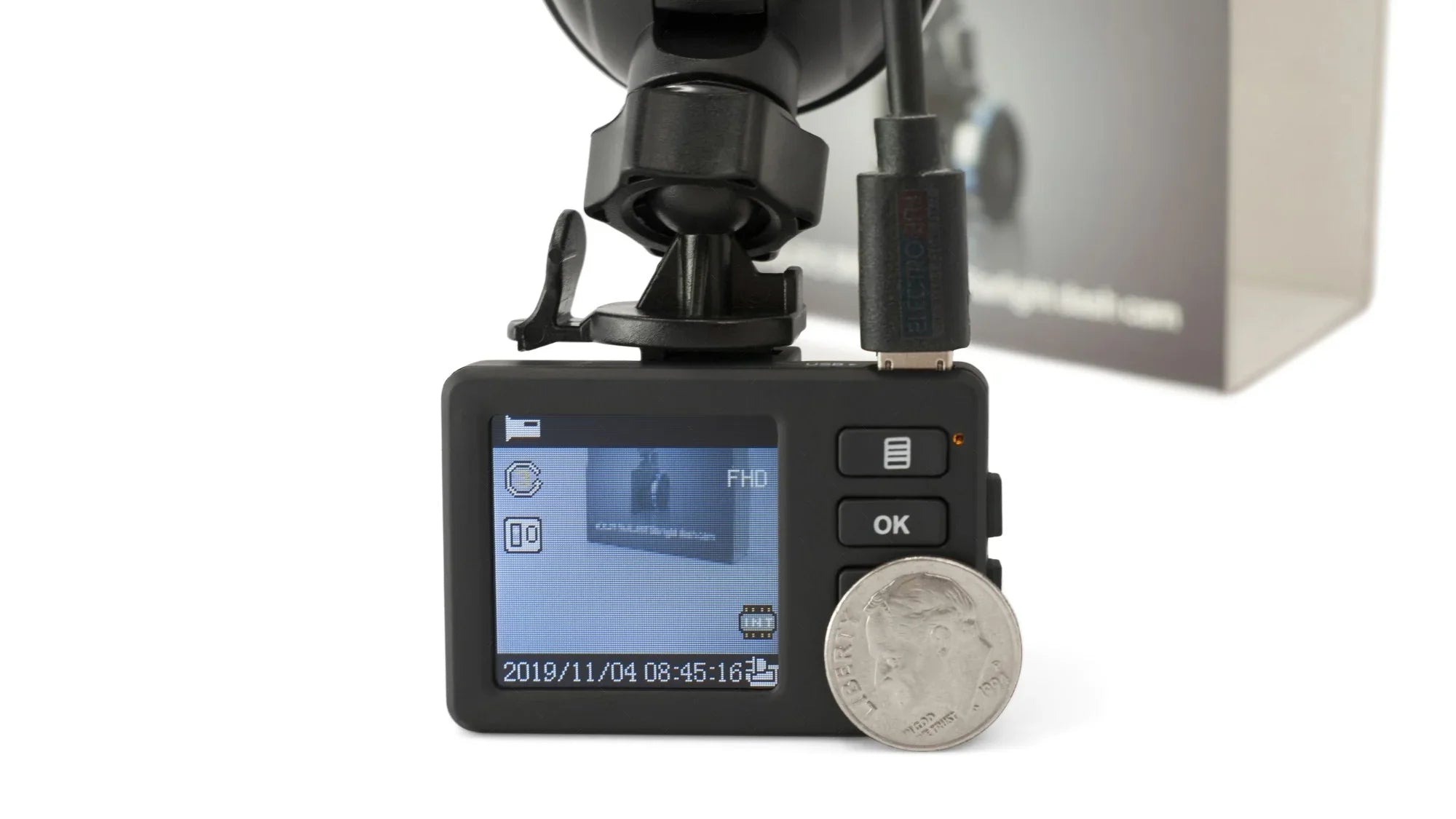 Car Dash Mount Digital Video Camera Shield Security Cam