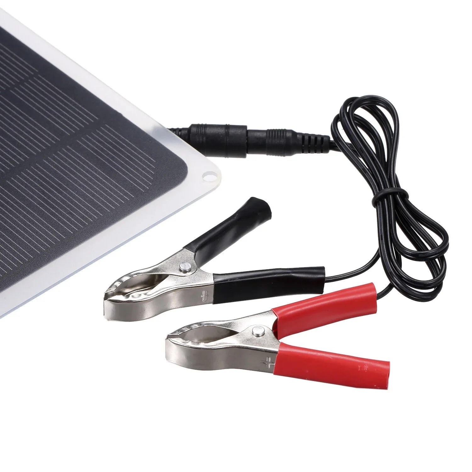 DC12V 10W Solar Panel with USB Port Car Chargers Charge for 12V-Battery Portable Completed Accessories for Outdoor Camping Hiking Fishing Climbing
