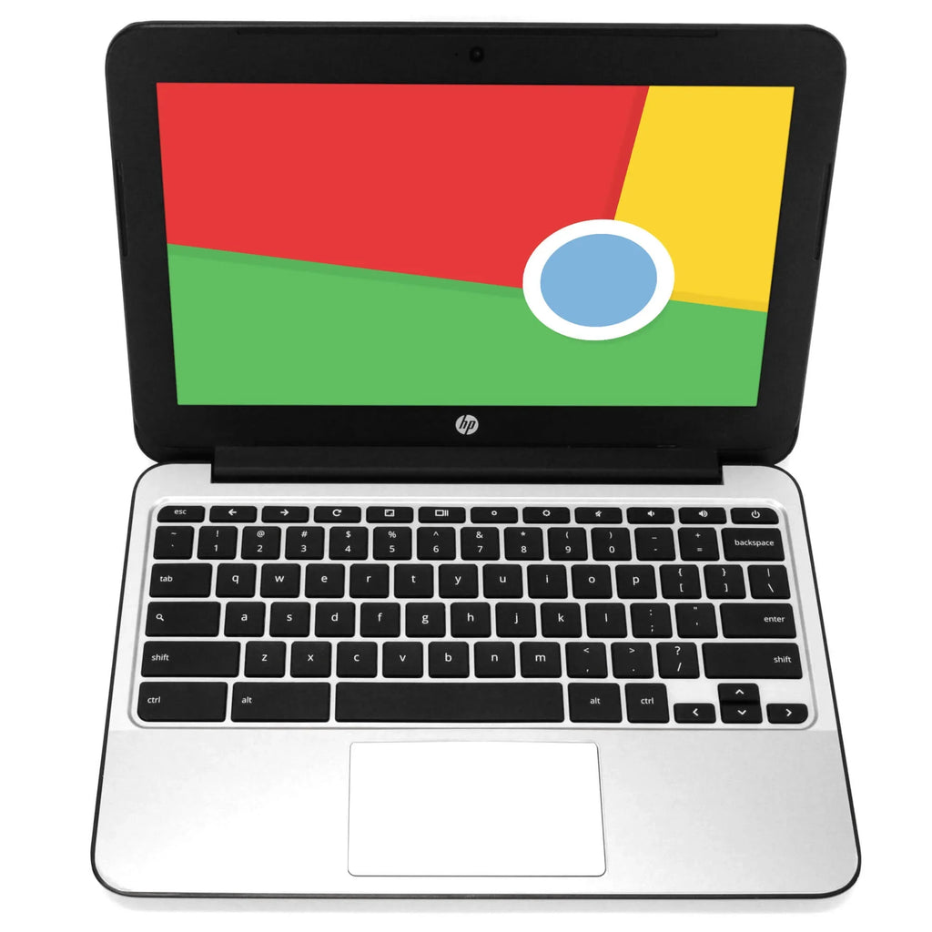 HP Chromebook 11 G4, 2.16 GHz Intel Celeron, 2GB DDR3 RAM, 16GB SSD Hard Drive, Chrome, 11" Screen (USED Grade B)