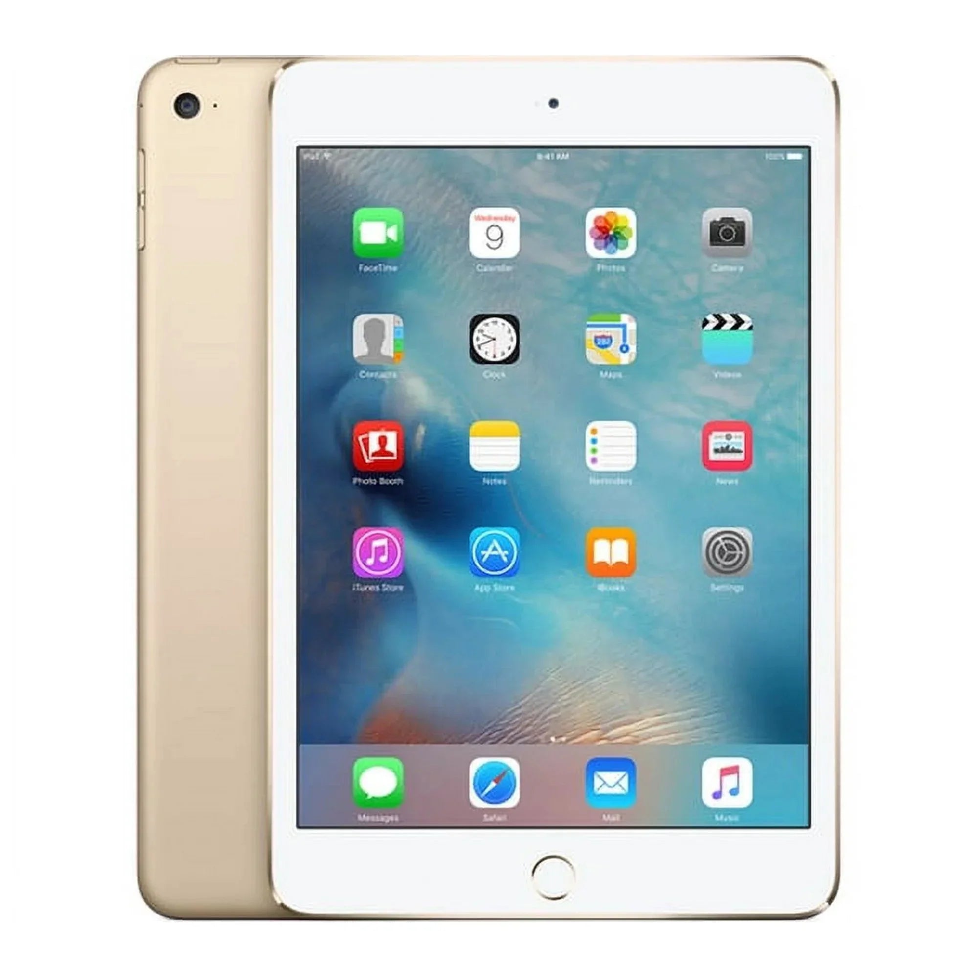 Restored Apple Ipad Mini 4th. Gen - 9.7" Apple A8 Dual-Core 2GB RAM 32GB Storage - Wifi+Cellular Pre-Owned
