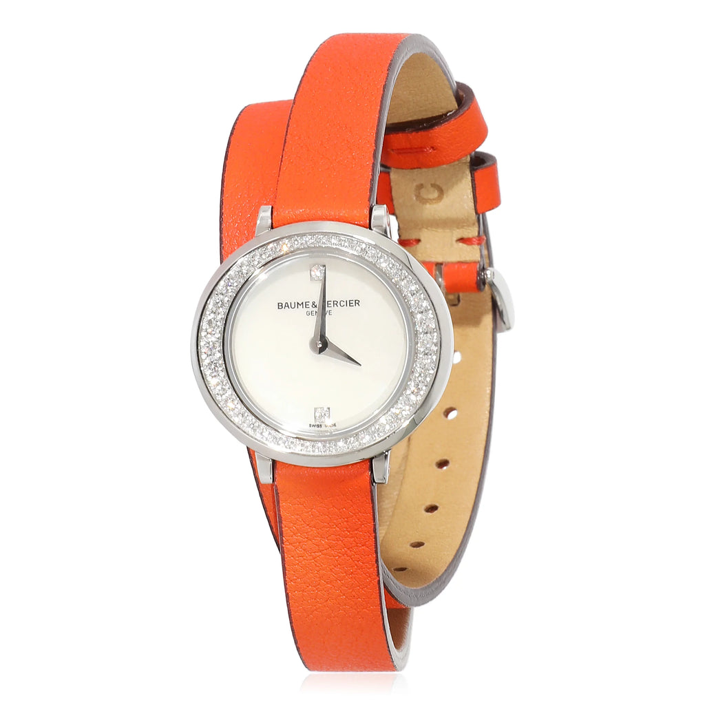 Baume & Mercier Promesse MOA10290 Women's Watch in Stainless Steel Pre-Owned