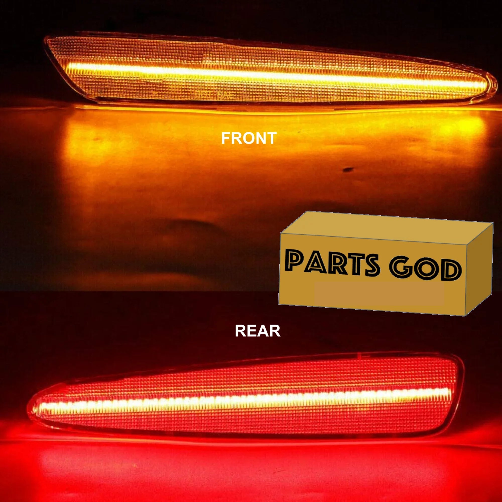 C6 Corvette LED Side Markers Corner Lights