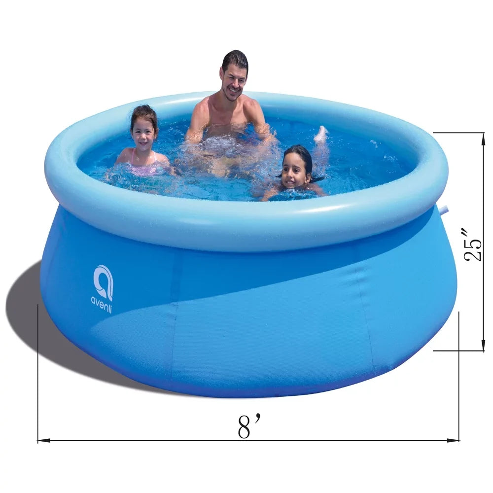 JLeisure Prompt Set & Pineapple Inflatable Outdoor Swimming Pool (2)