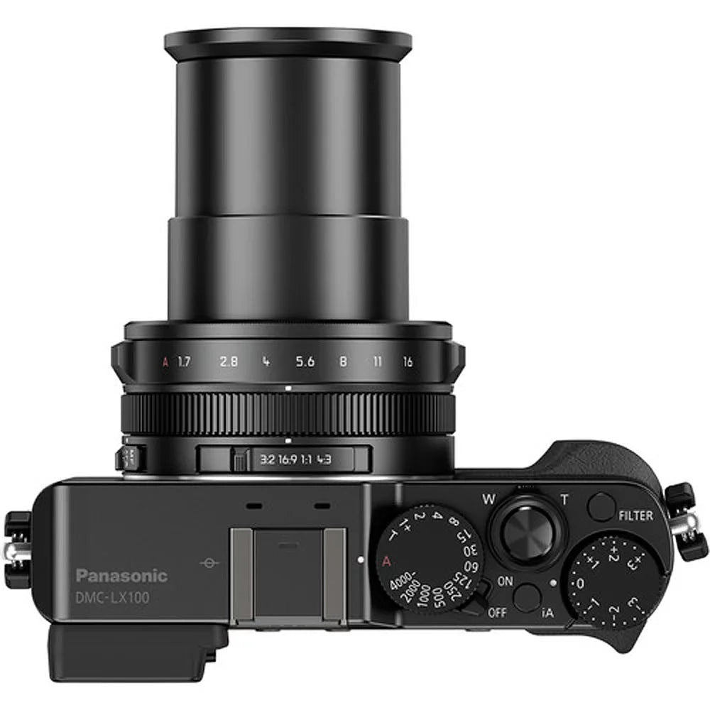 Panasonic Lumix LX100 12.8 Megapixel Bridge Camera, Black