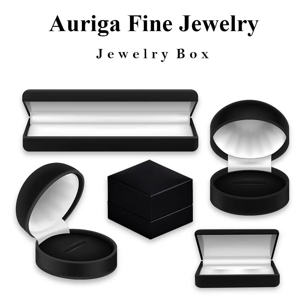 Auriga Fine Jewelry 925 Sterling Silver Rhodium Plated 7.5mm Figaro Bracelet 9 inch for Women