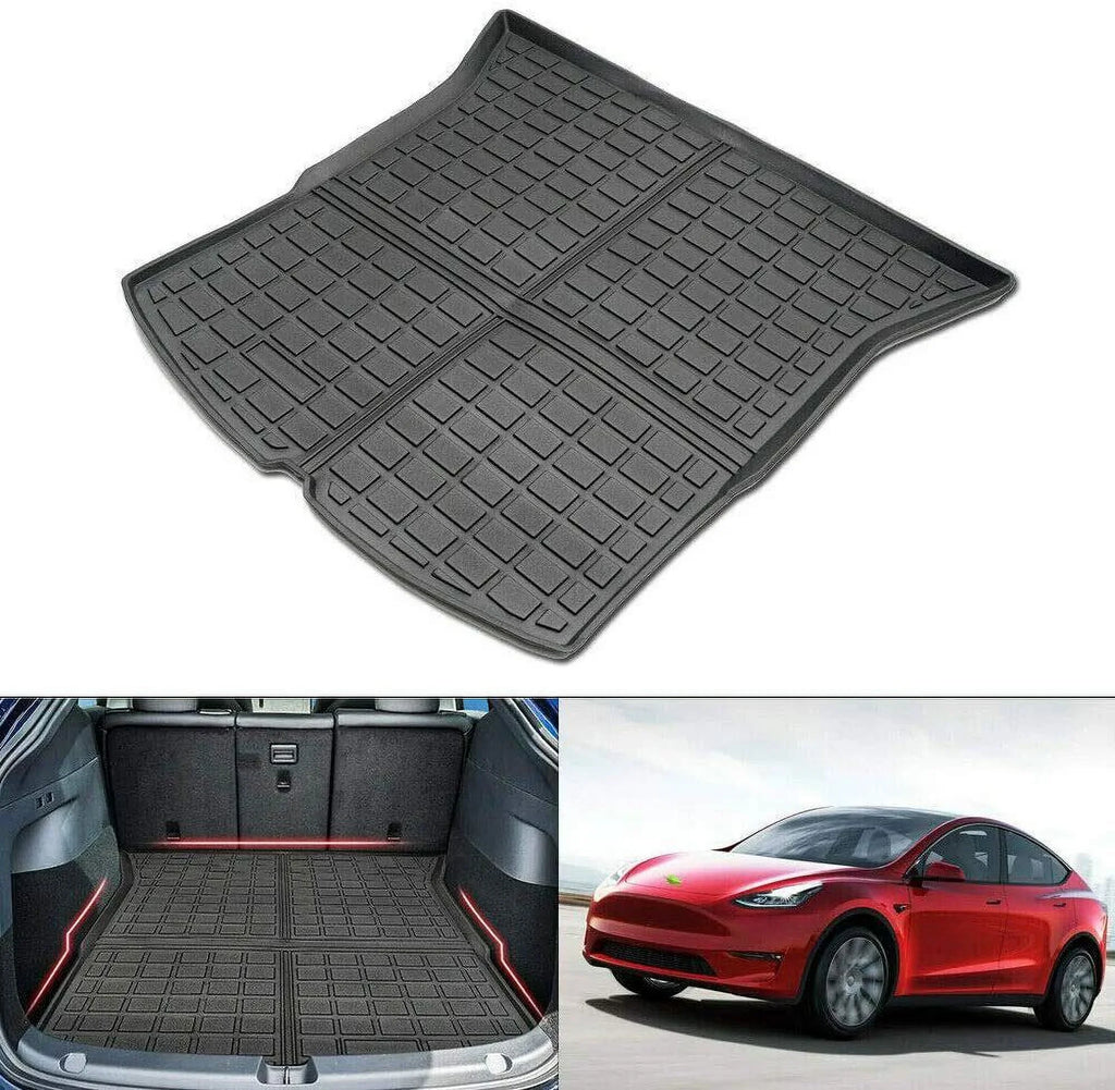 Trunk Liner Cargo Mat Carpet for Tesla Model Y 2020-2023 All Climate Waterproof