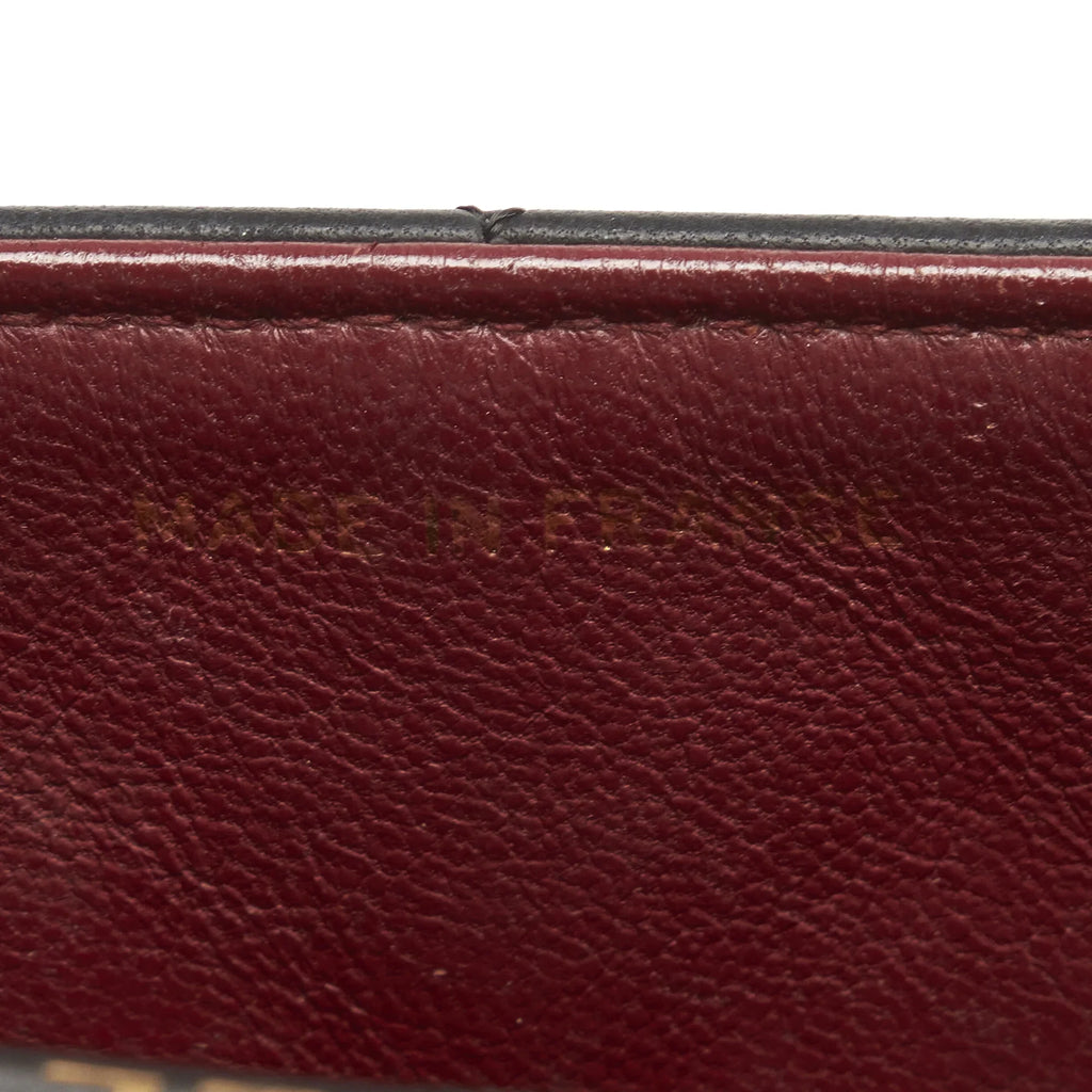 Pre-Owned Authenticated Chanel Small Lambskin Diana Flap Leather Black Crossbody Bag Unisex (Good)