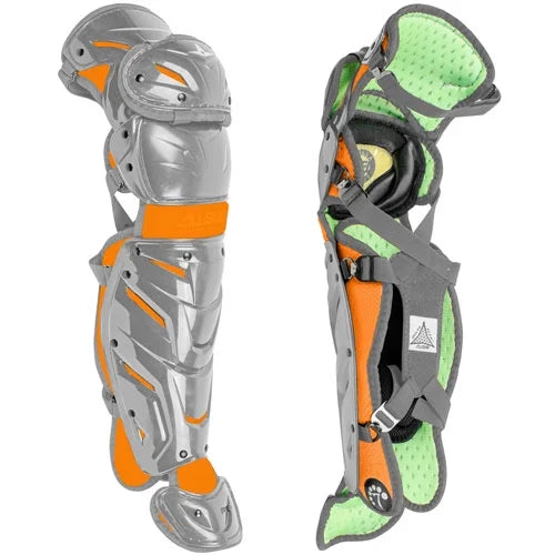 All-Star System 7 Axis Youth Two Tone Catcher's Set, Graphite / Orange