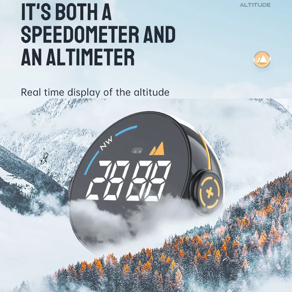 Digital Car GPS Speedometer H600G - Accurate Speed and Altitude Meter with Head-Up Display - Enhance Your Driving Experience with Global Positioning System